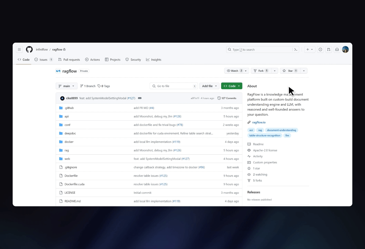 ragflow screenshot 4