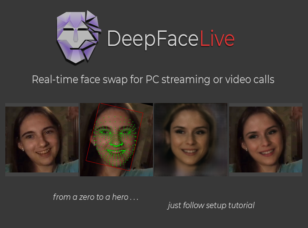 DeepFaceLive screenshot 1