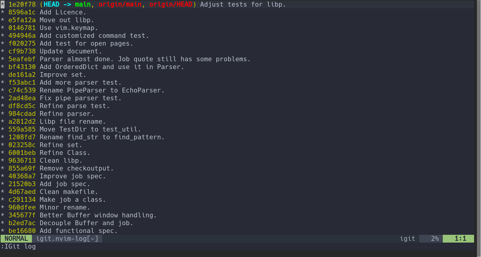 igit.nvim screenshot 2