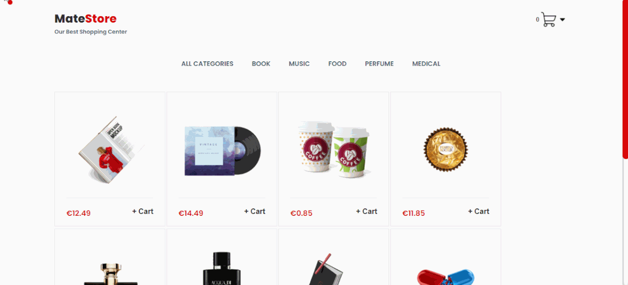 ShoppingCart screenshot 1