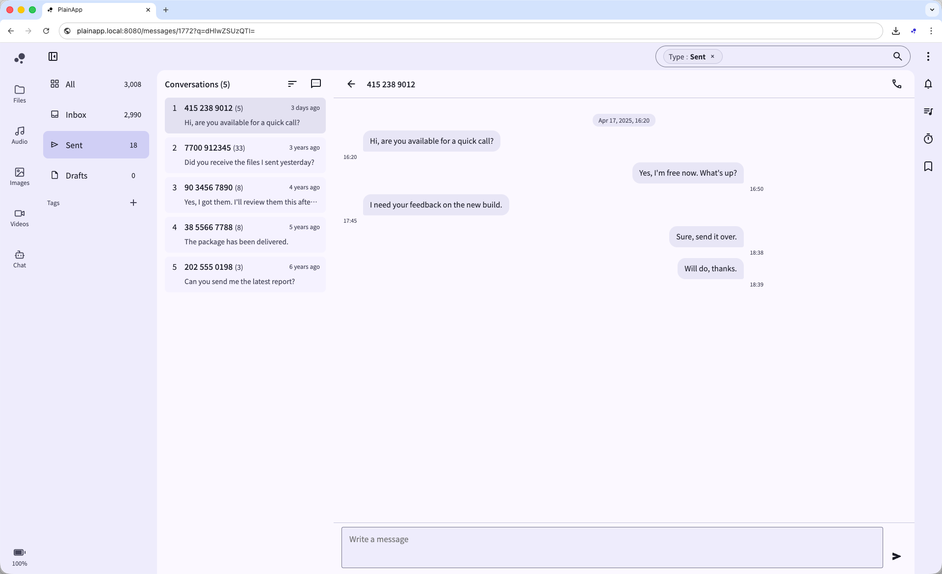 plain-app screenshot 17
