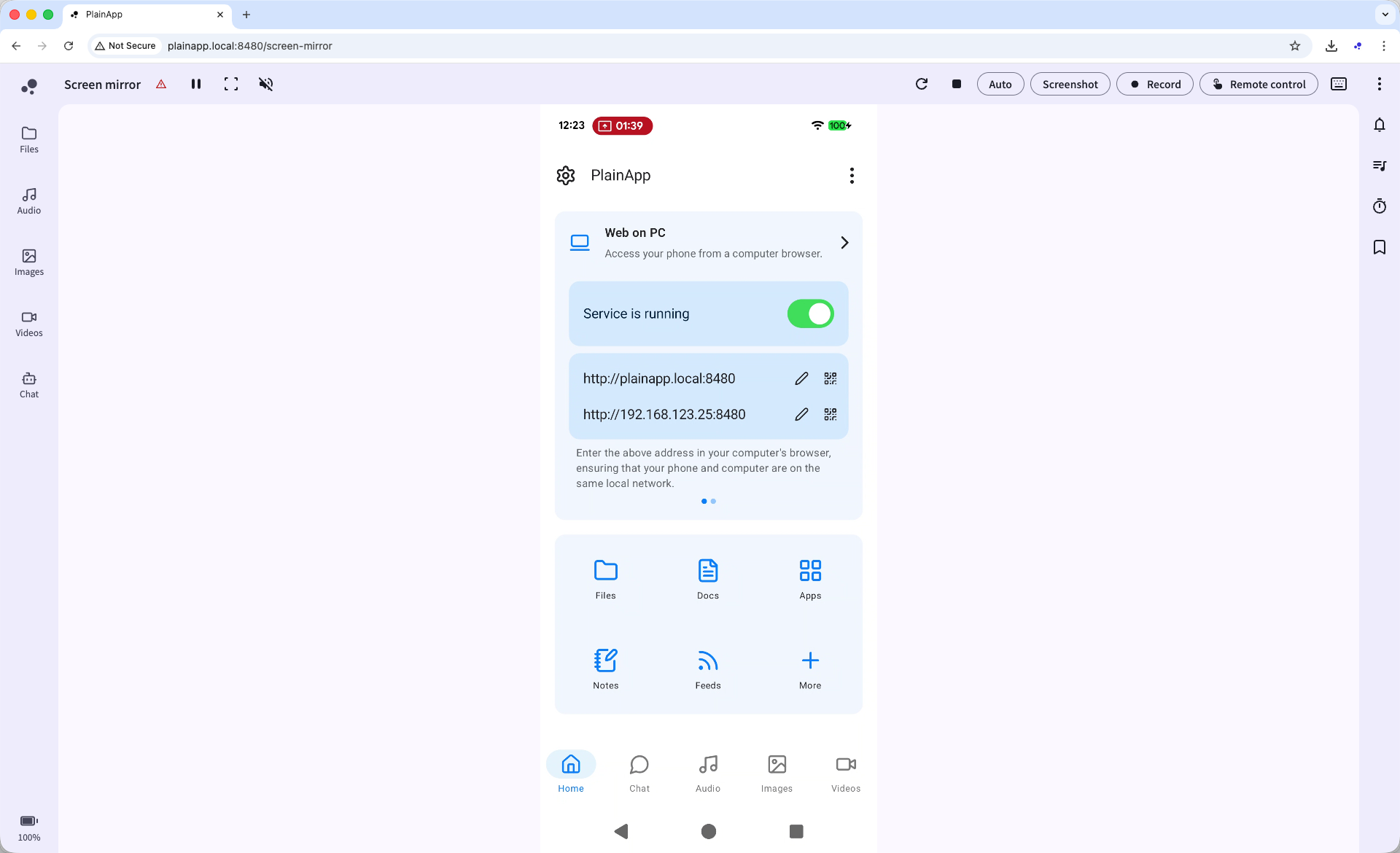 plain-app screenshot 22