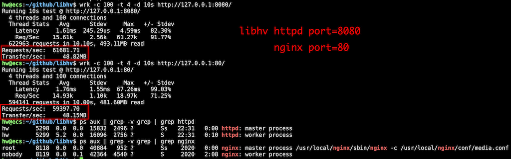 libhv screenshot 1