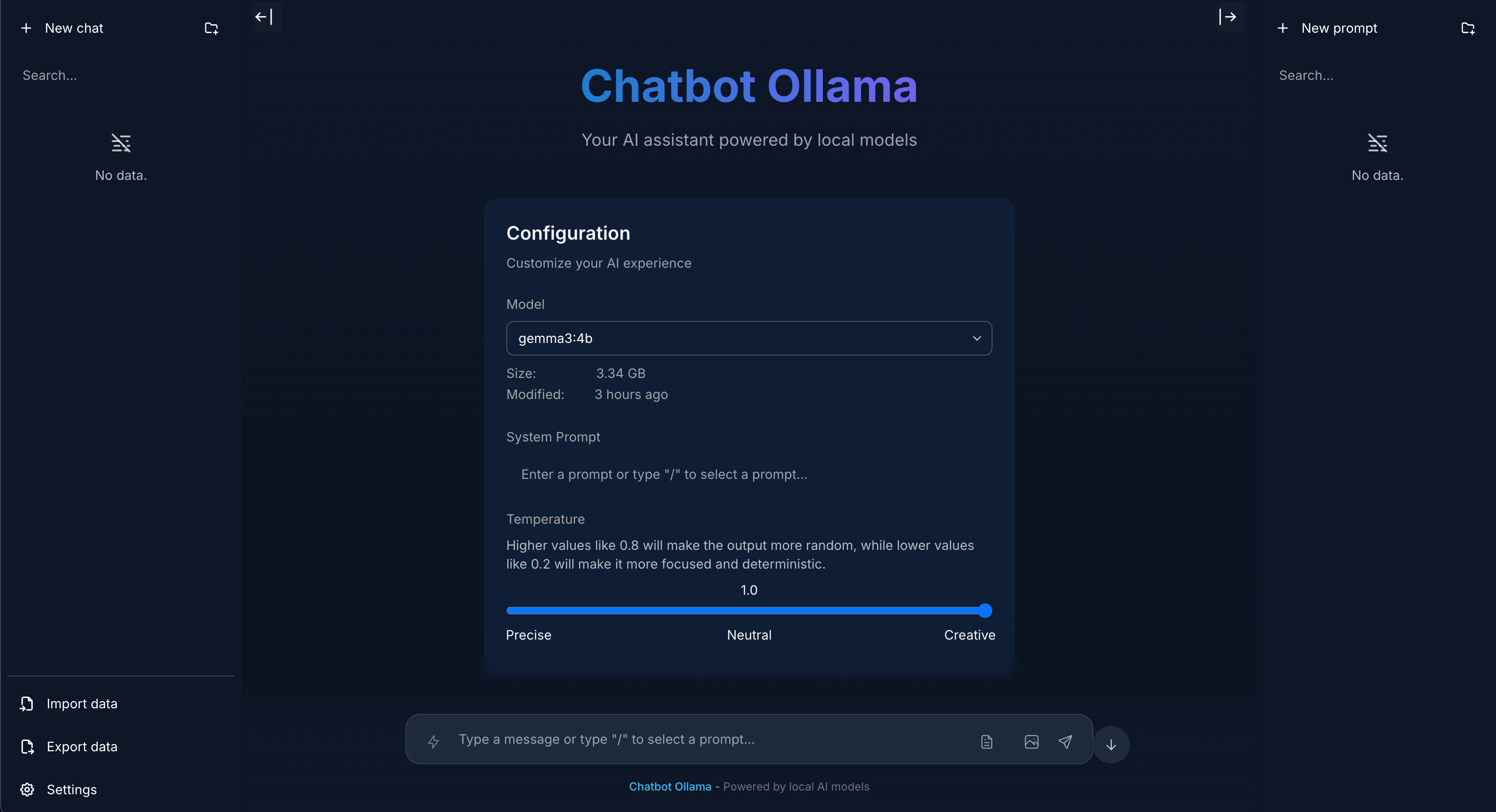 chatbot-ollama screenshot 1