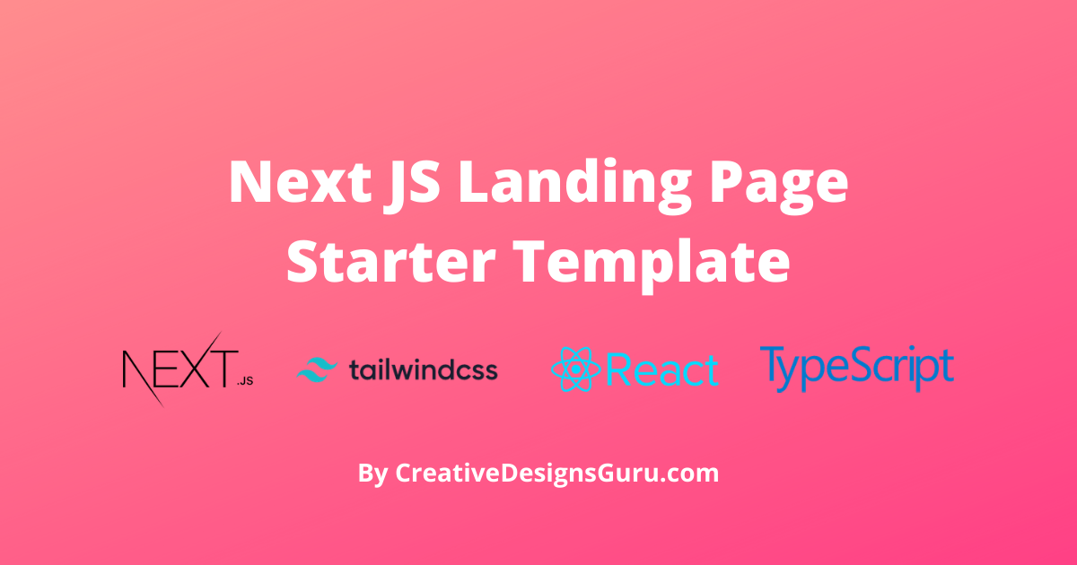 Next-JS-Landing-Page-Starter-Template screenshot 1
