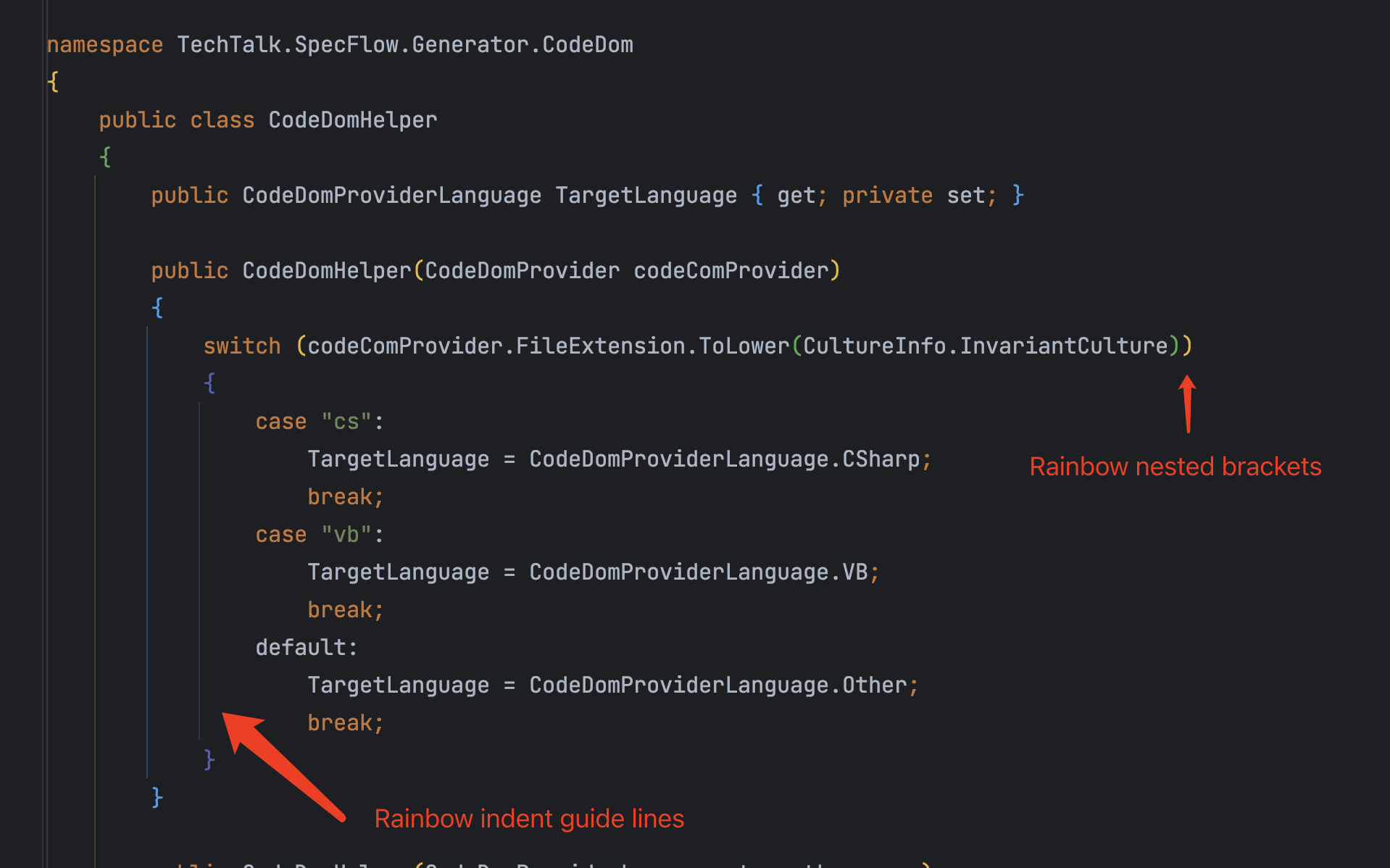 intellij-rainbow-brackets screenshot 10