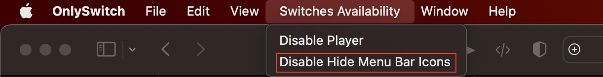 OnlySwitch screenshot 2