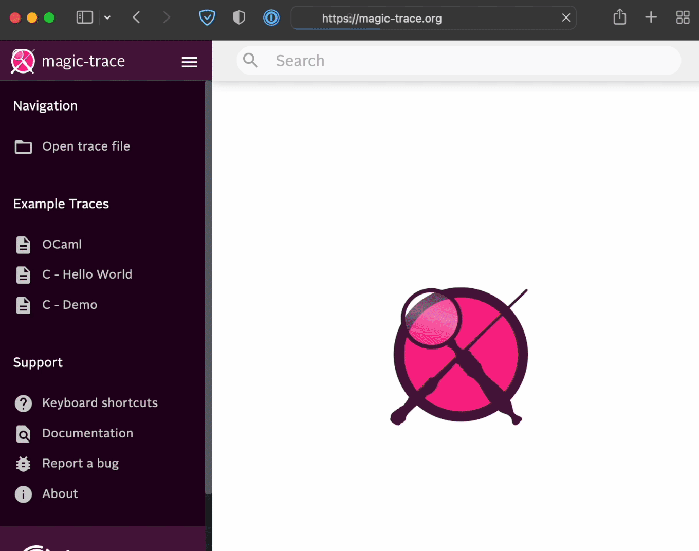 magic-trace screenshot 2