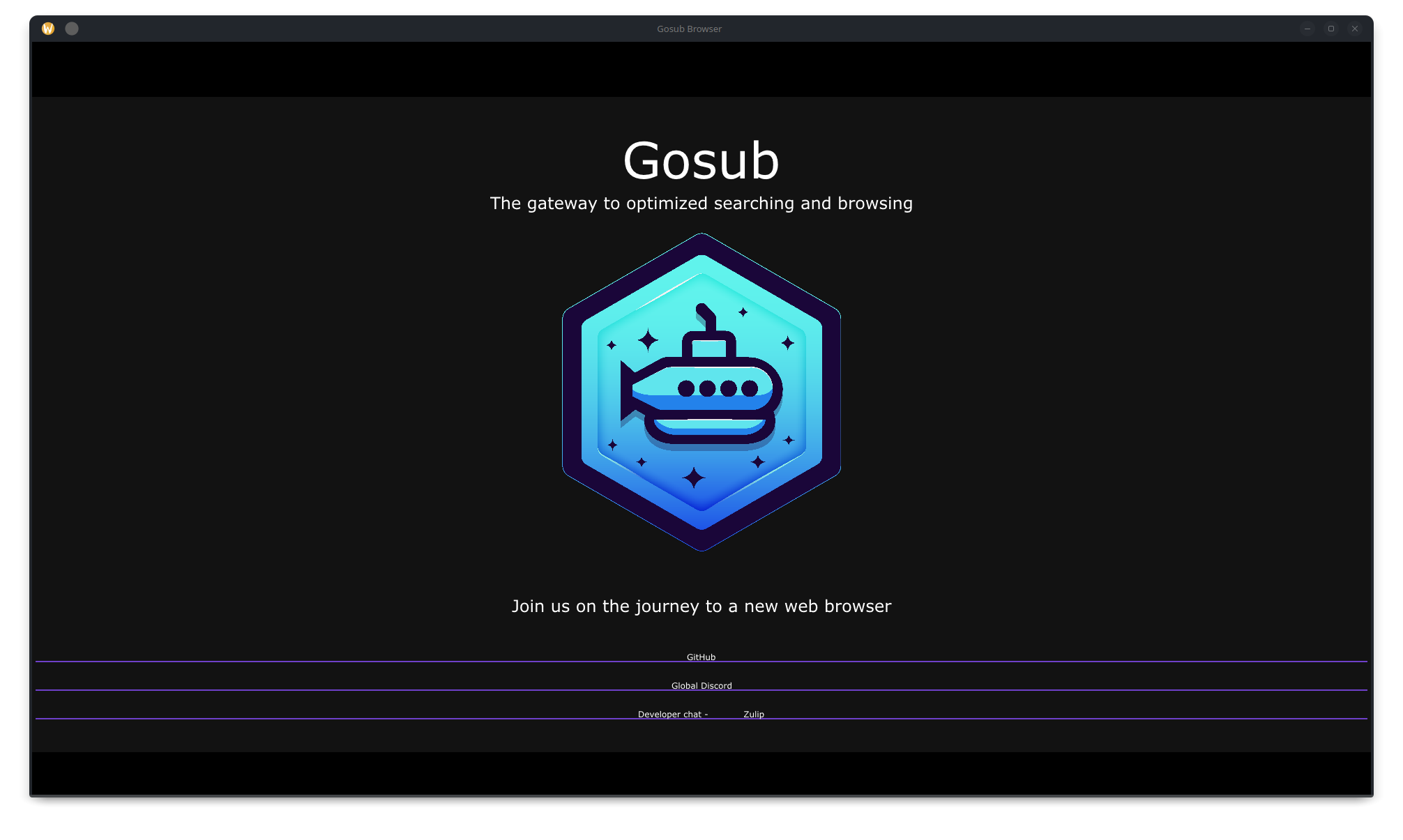 gosub-browser screenshot 1