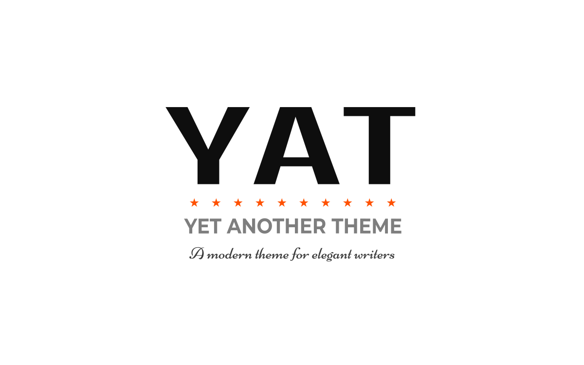 jekyll-theme-yat screenshot 1