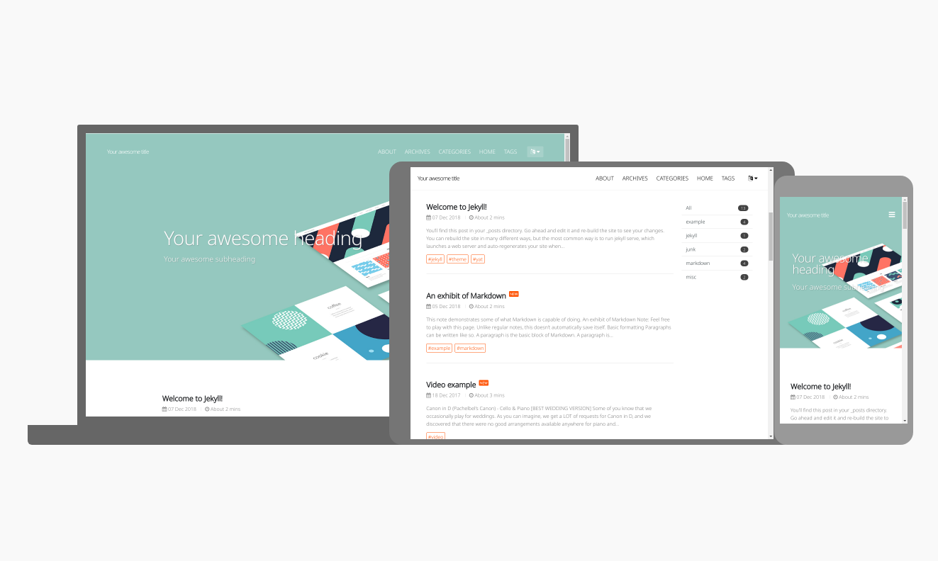 jekyll-theme-yat screenshot 2