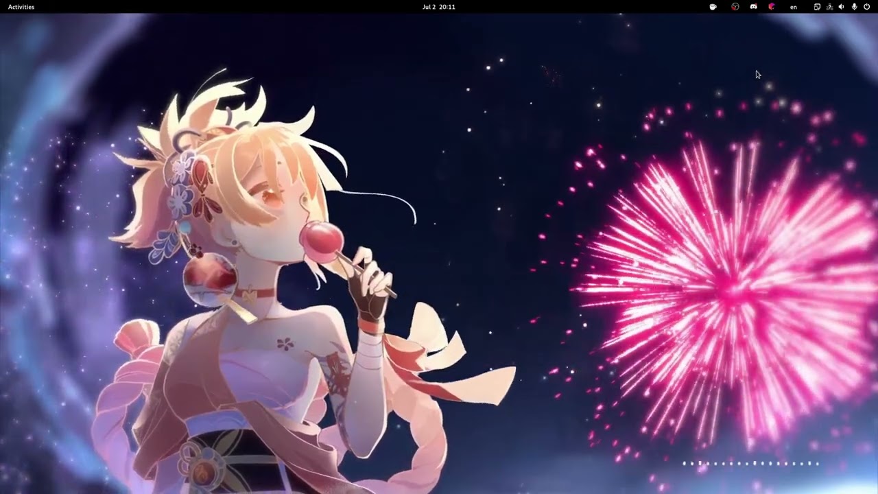 gnome-ext-hanabi screenshot 1