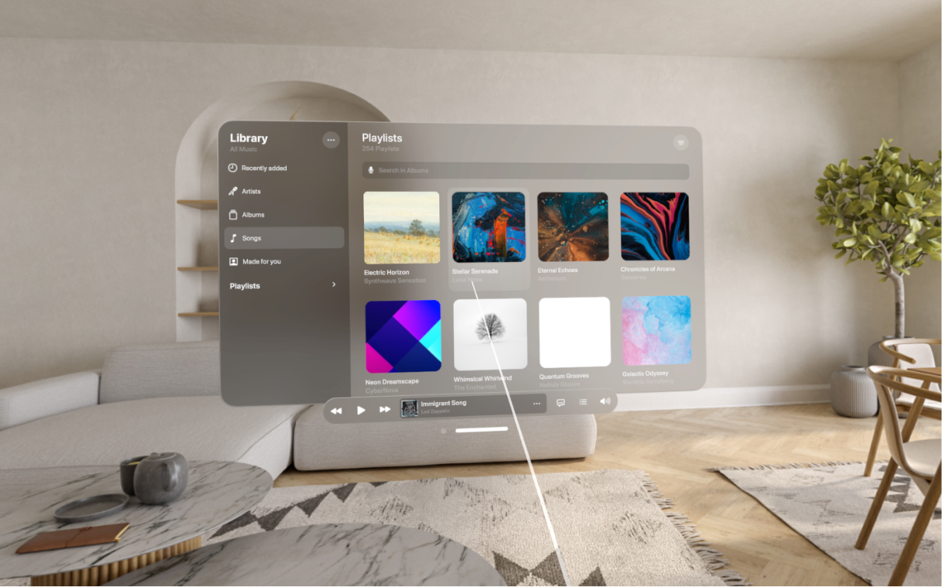 Apple-Vision-Pro-UI-Kit screenshot 5