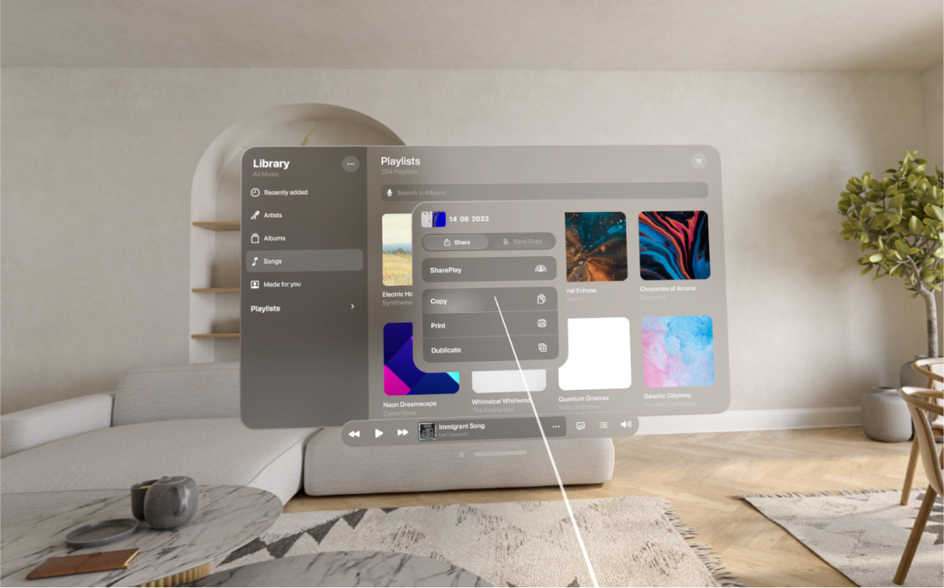 Apple-Vision-Pro-UI-Kit screenshot 8