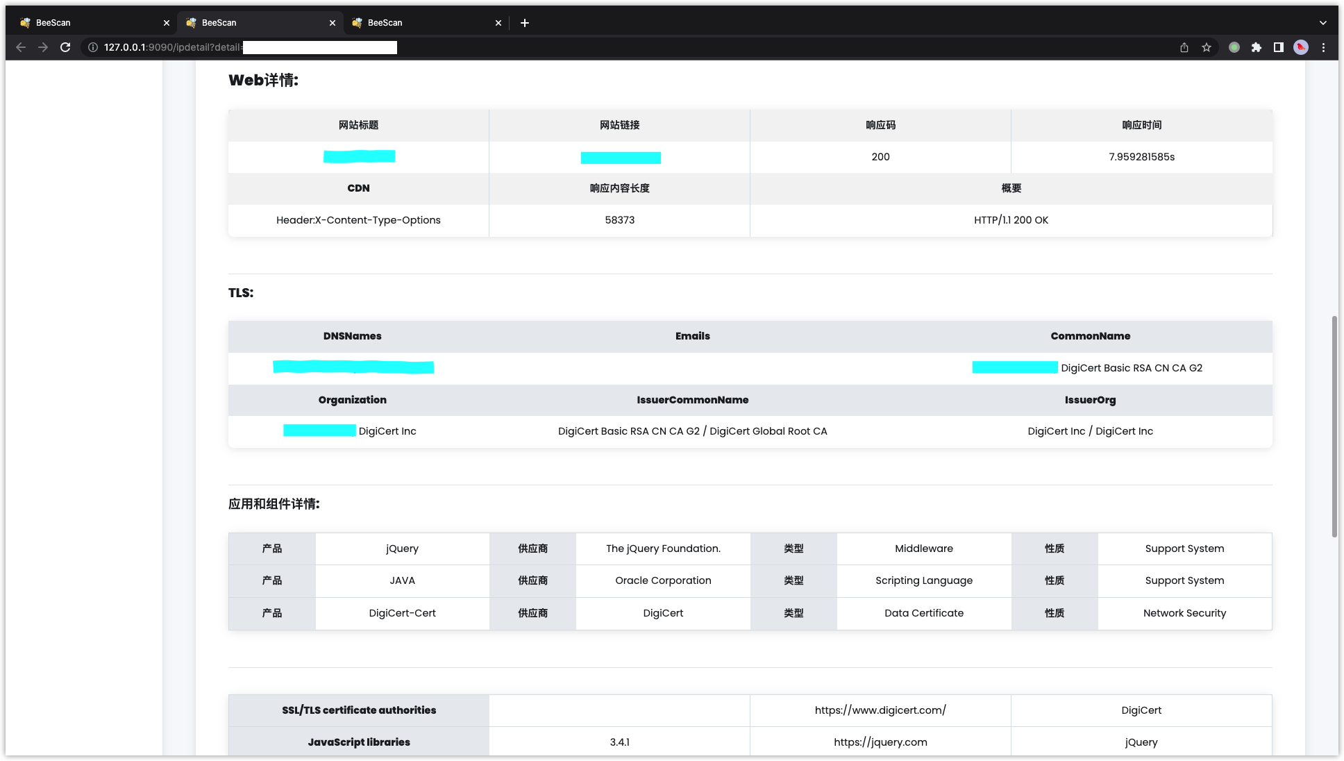 BeeScan-web screenshot 7