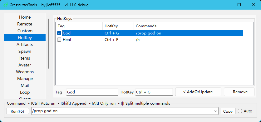 GrasscutterCommandGenerator screenshot 7