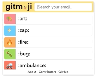 gitmoji-browser-extension screenshot 1