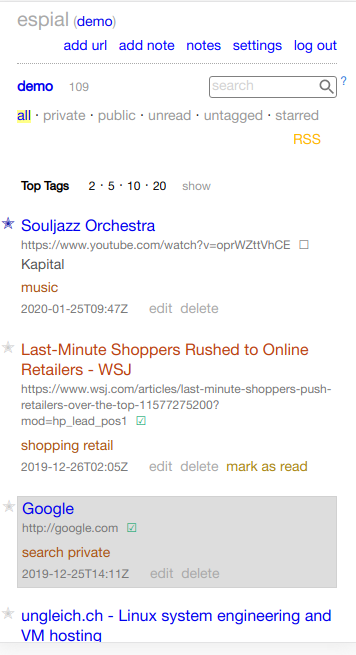 espial screenshot 1