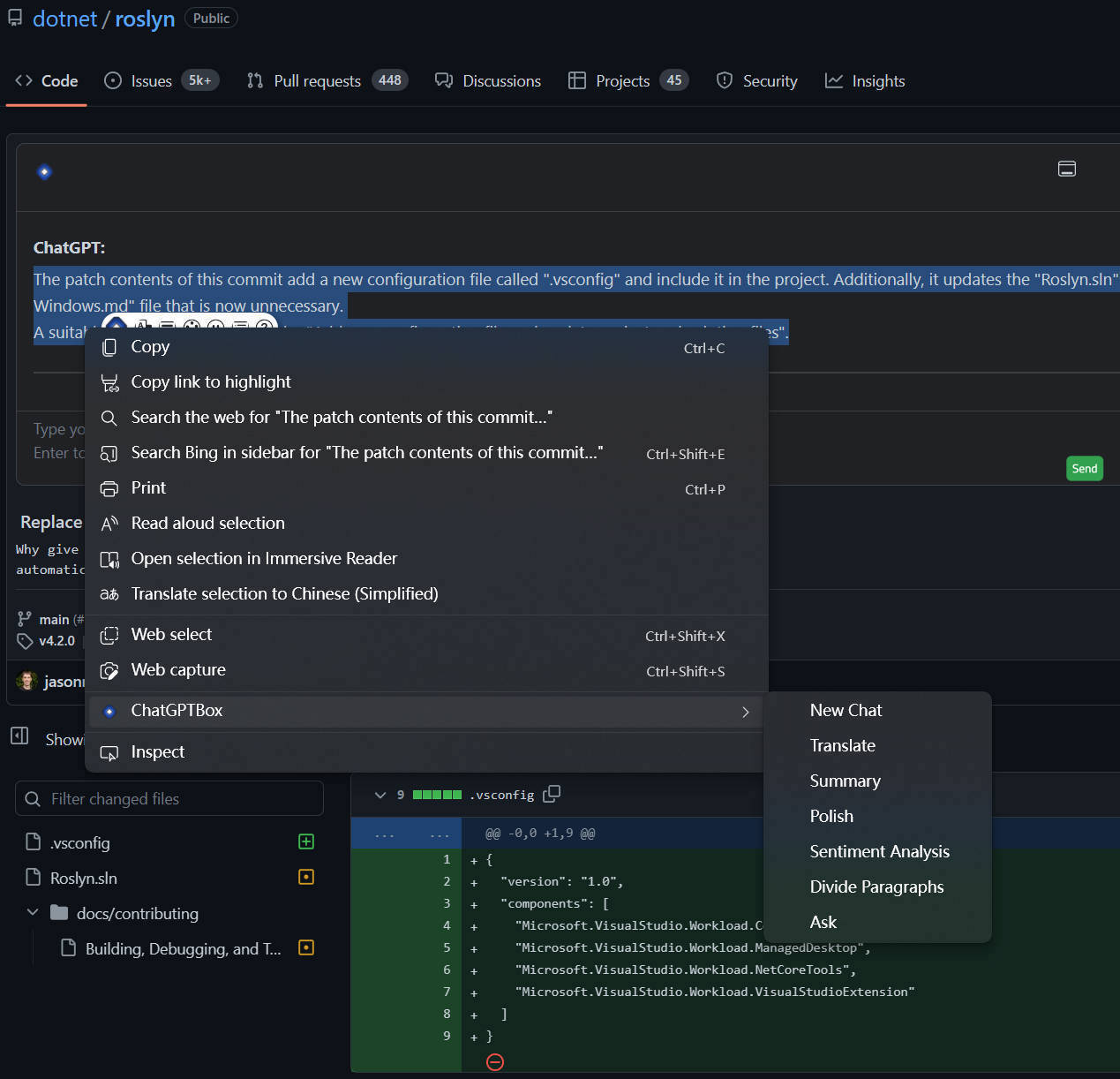 chatGPTBox screenshot 4