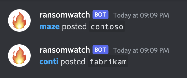 ransomwatch screenshot 1