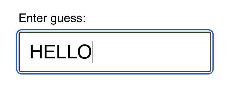 project-wordle screenshot 2