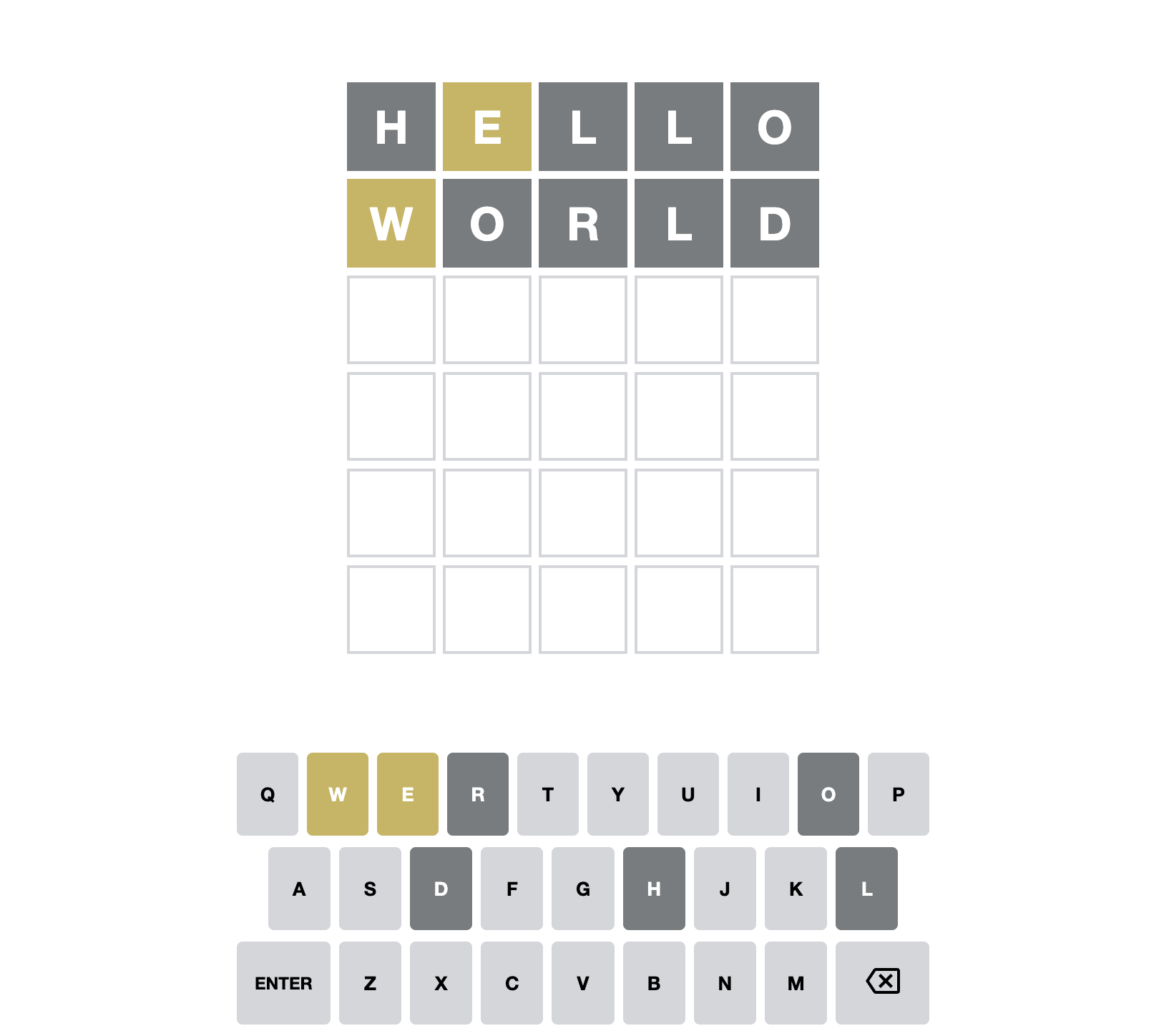 project-wordle screenshot 10