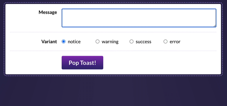 toast-component screenshot 3