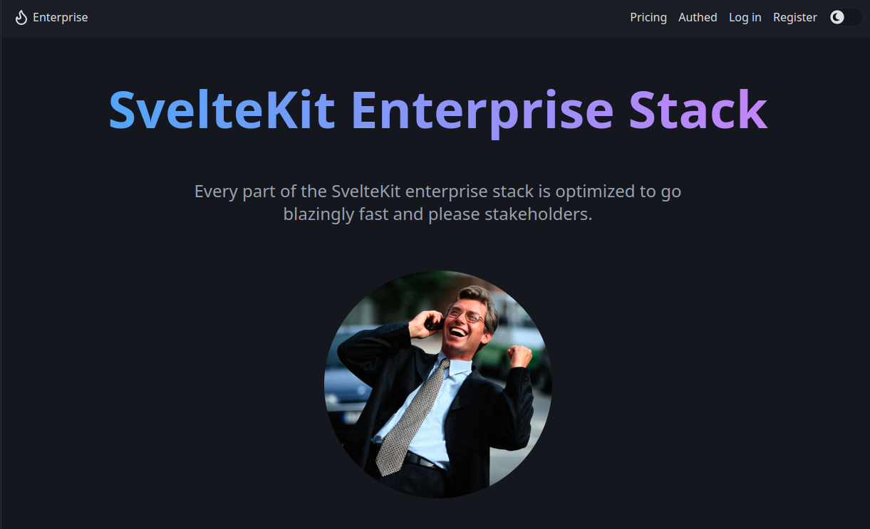enterprise-stack screenshot 1