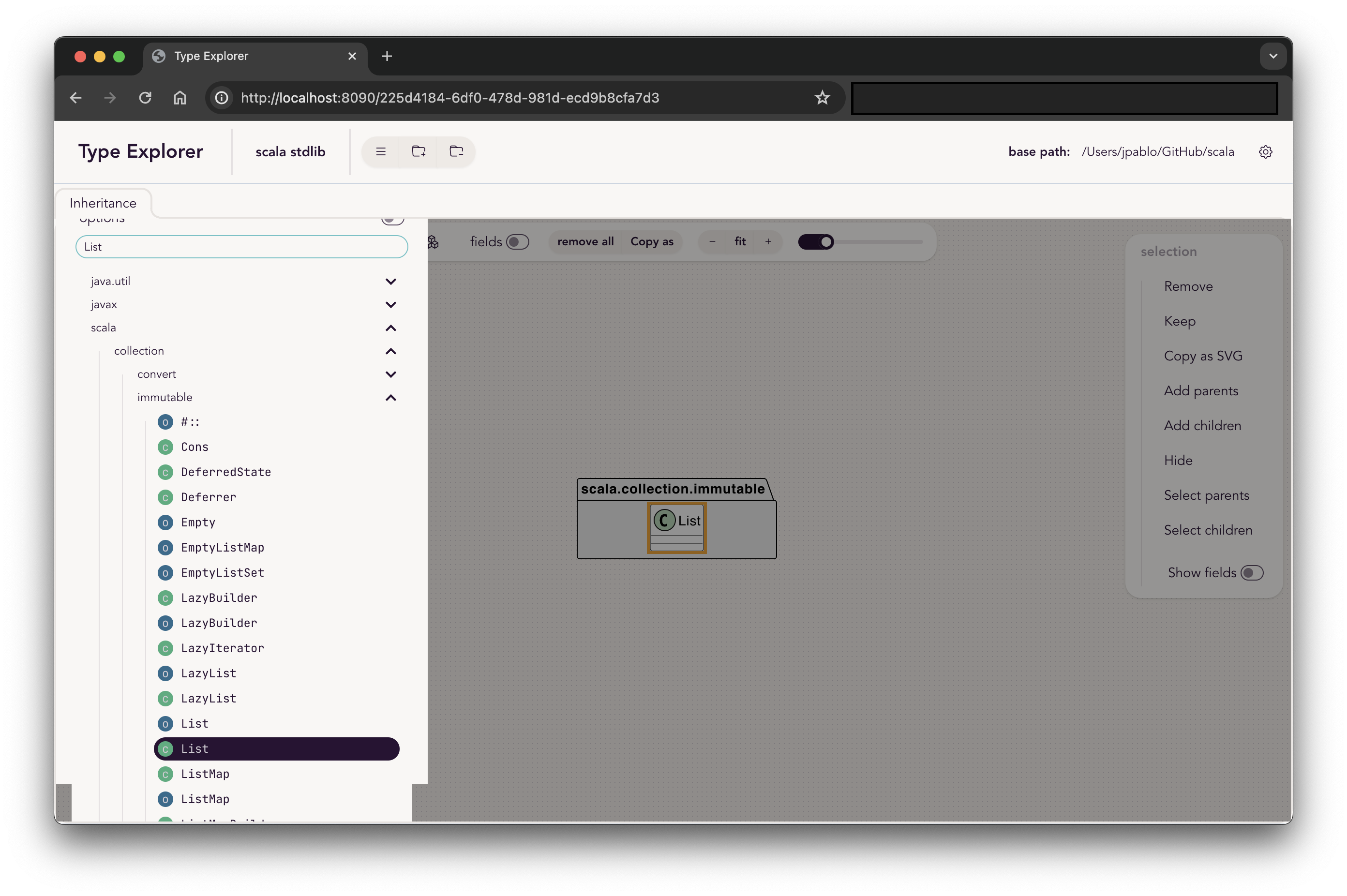 type-explorer screenshot 4