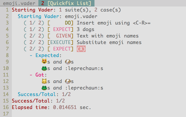 vader.vim screenshot 2