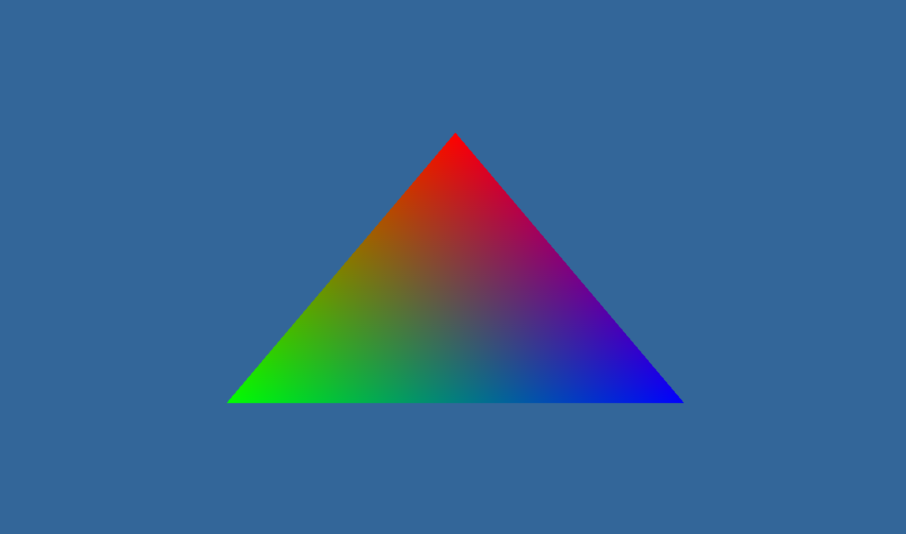 vulkan-triangle-rust screenshot 1