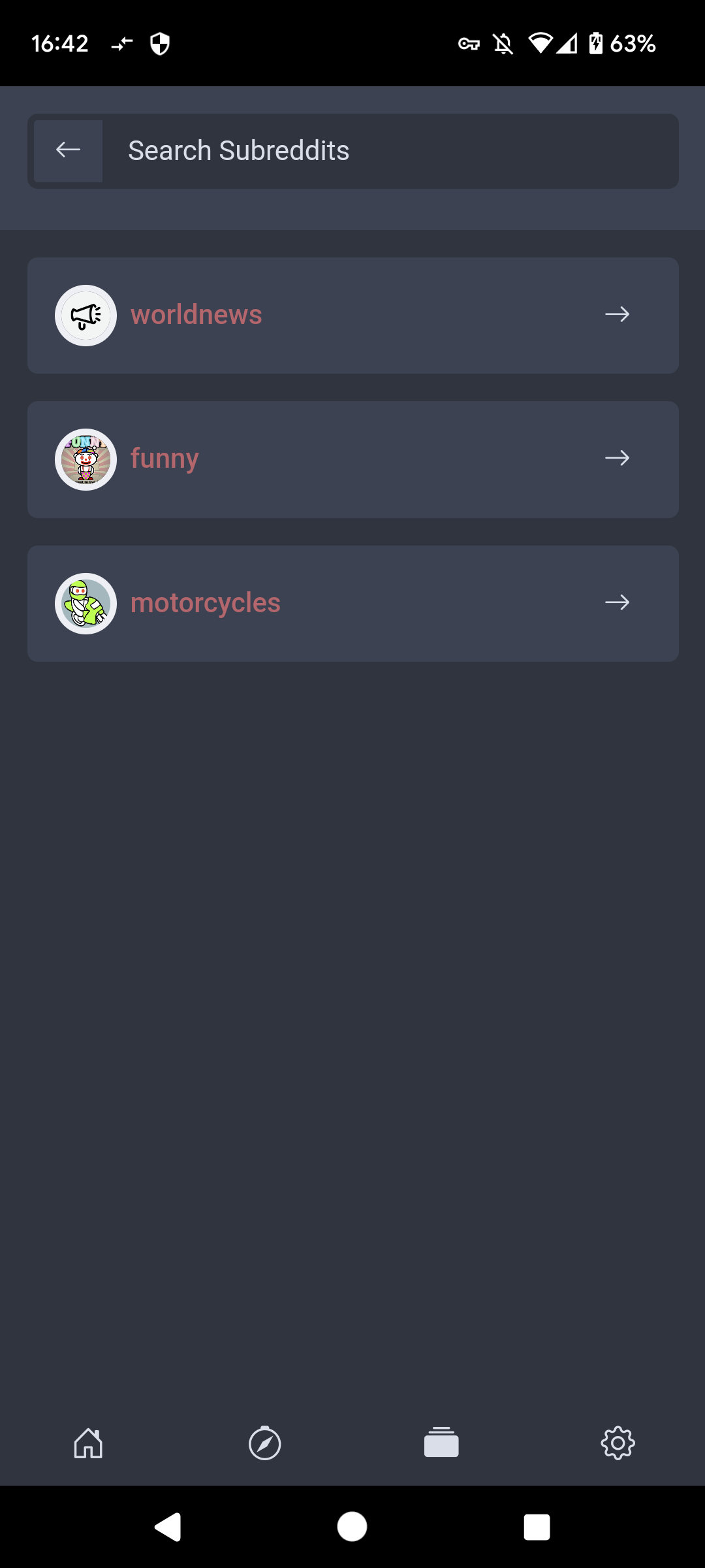 geddit-app screenshot 2