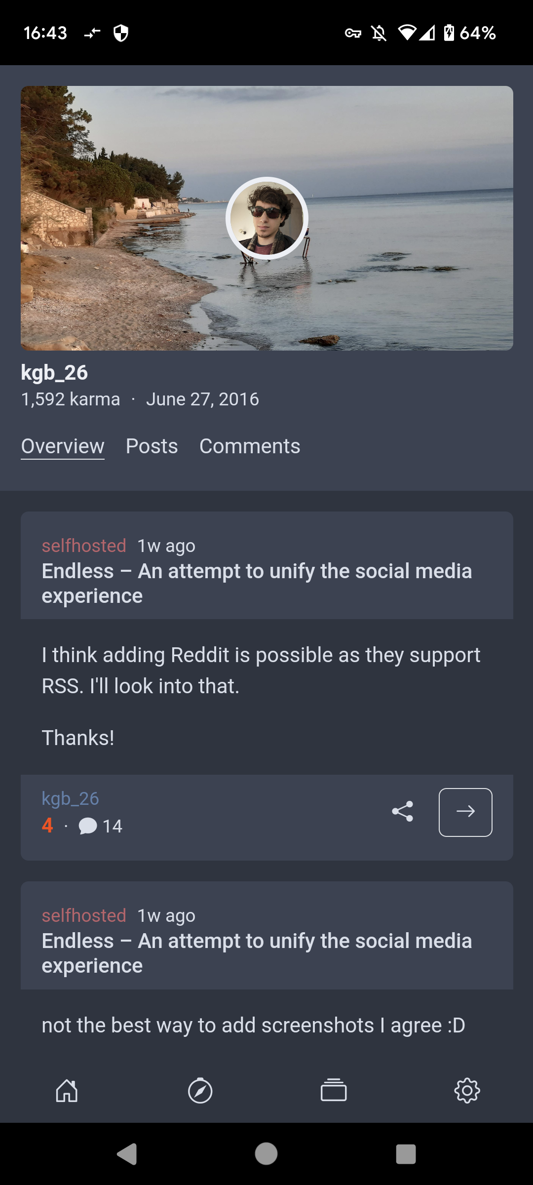 geddit-app screenshot 4