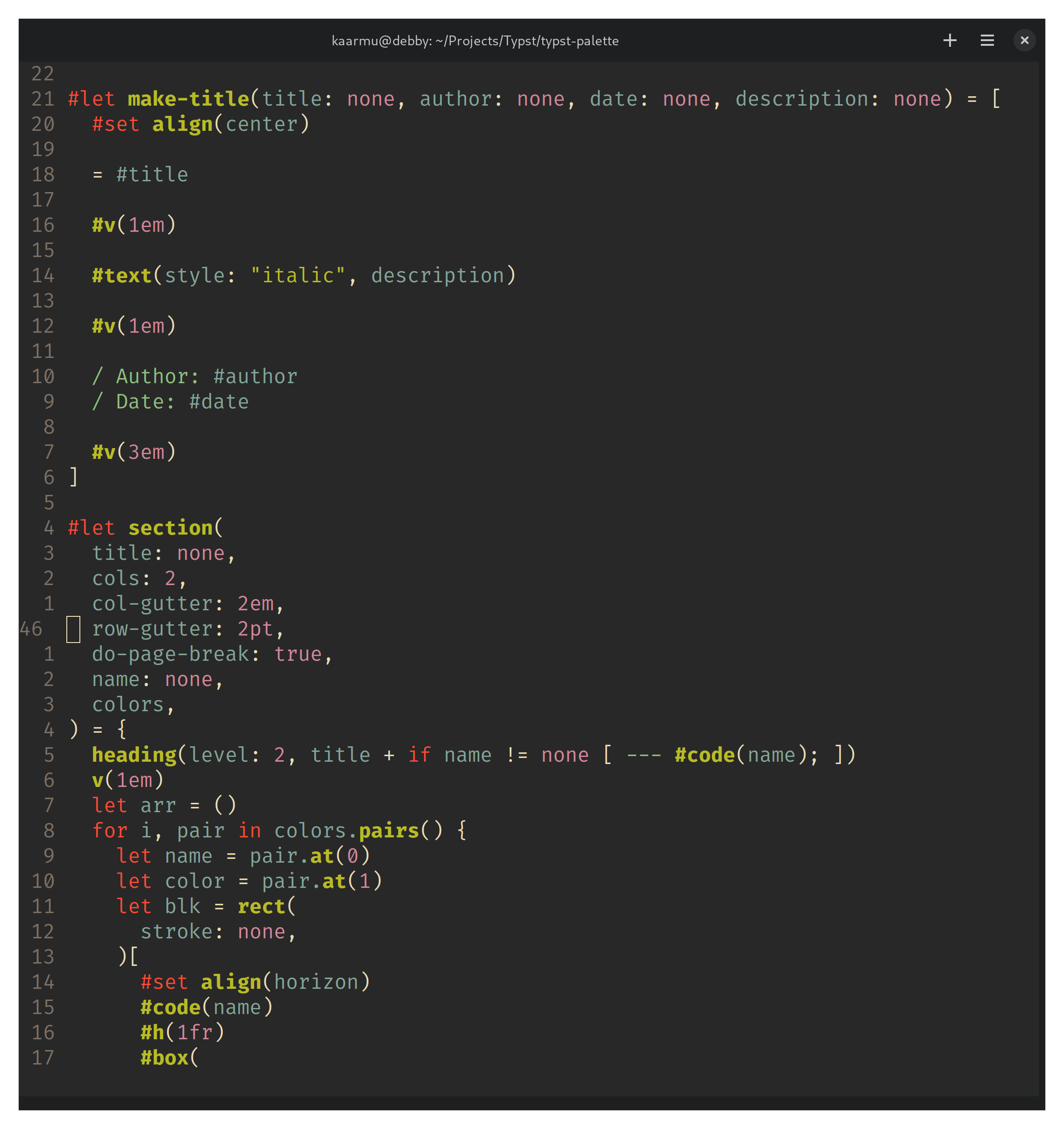 typst.vim screenshot 1