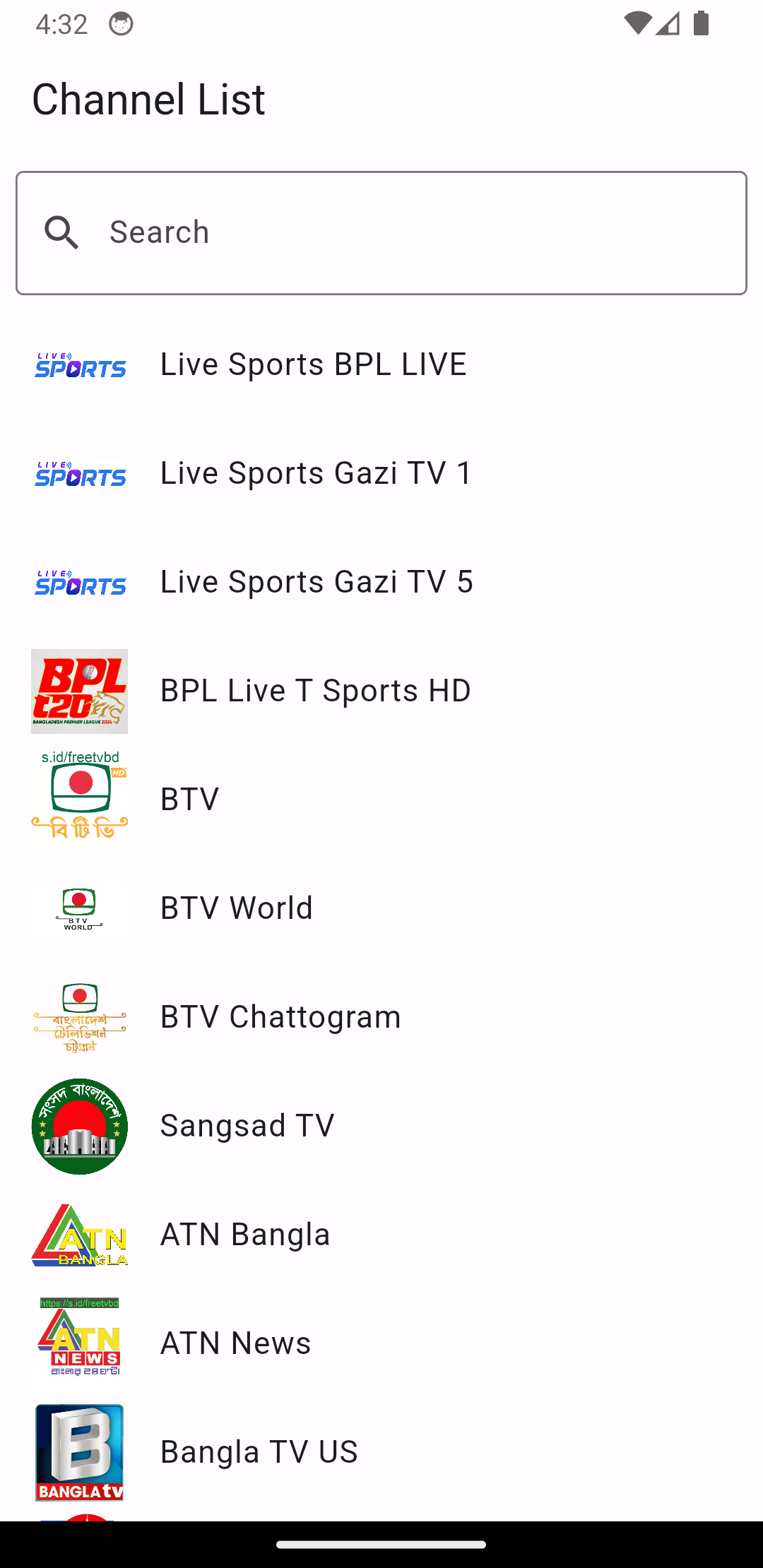 Indian-IPTV-App screenshot 1