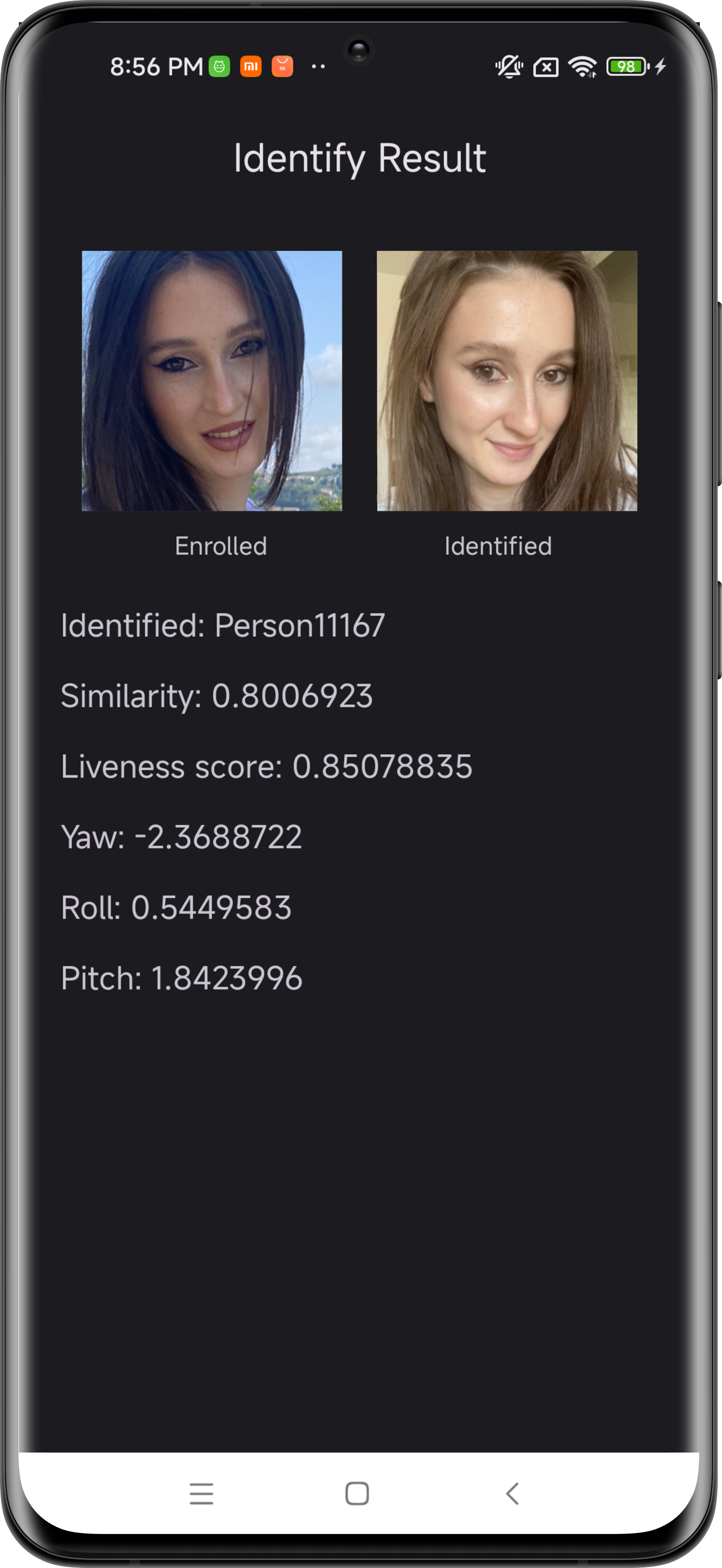 FaceRecognition-Android screenshot 7