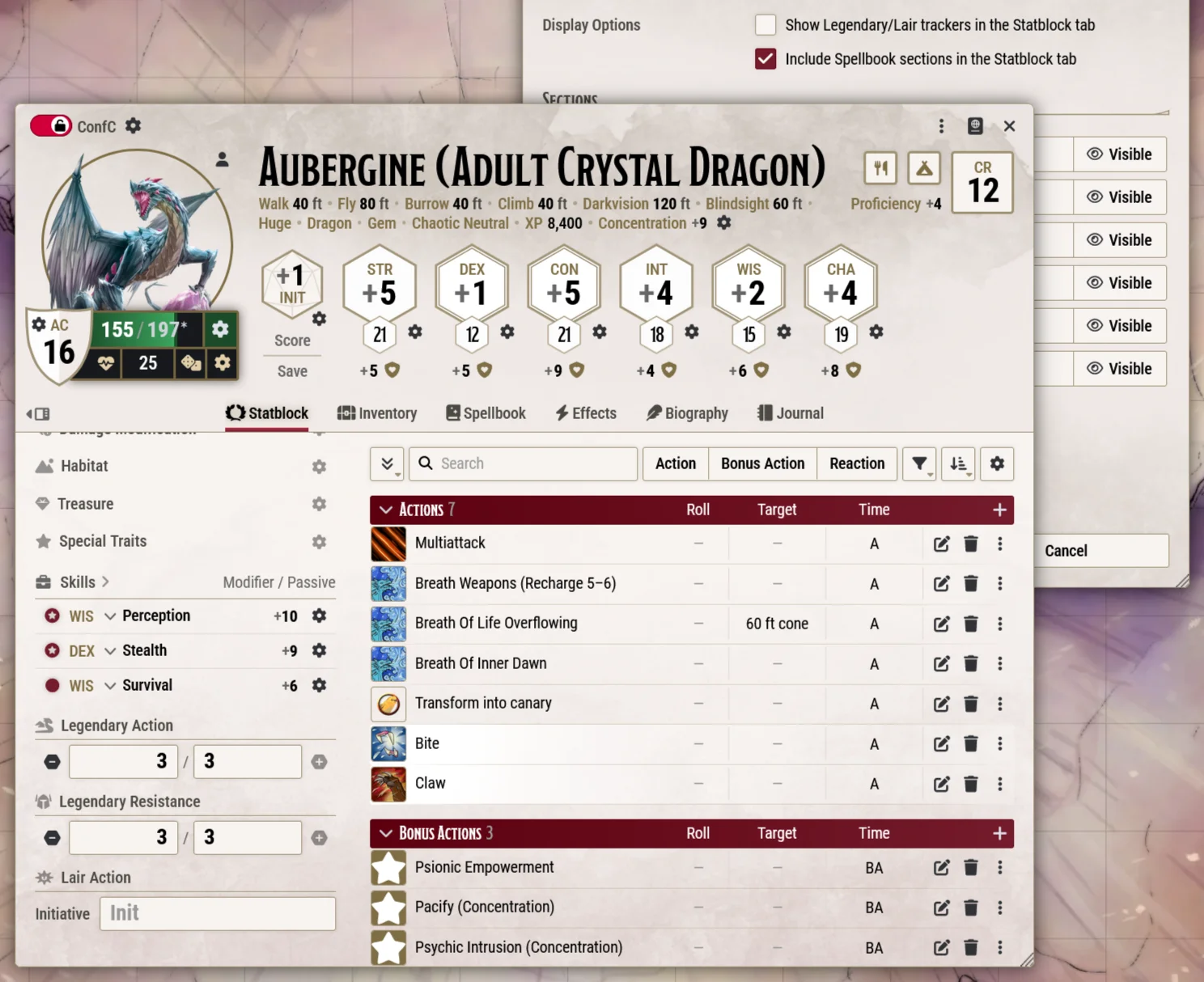 foundry-vtt-tidy-5e-sheets screenshot 12