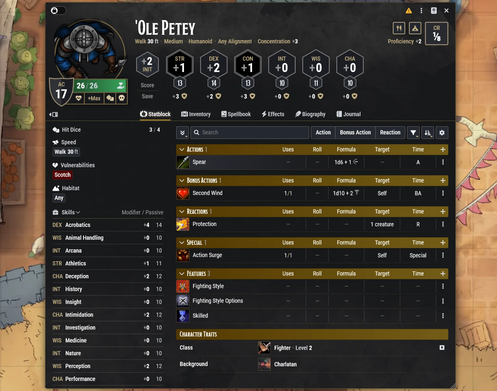 foundry-vtt-tidy-5e-sheets screenshot 13