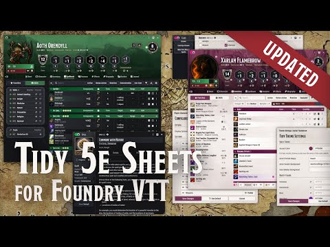 foundry-vtt-tidy-5e-sheets screenshot 2