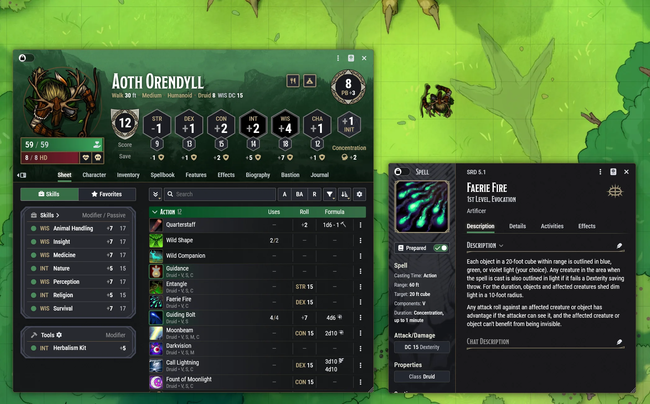 foundry-vtt-tidy-5e-sheets screenshot 3