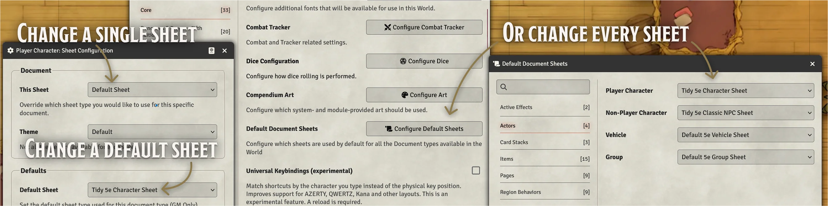 foundry-vtt-tidy-5e-sheets screenshot 1