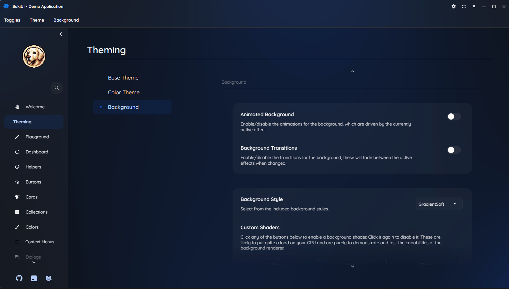 SukiUI screenshot 3