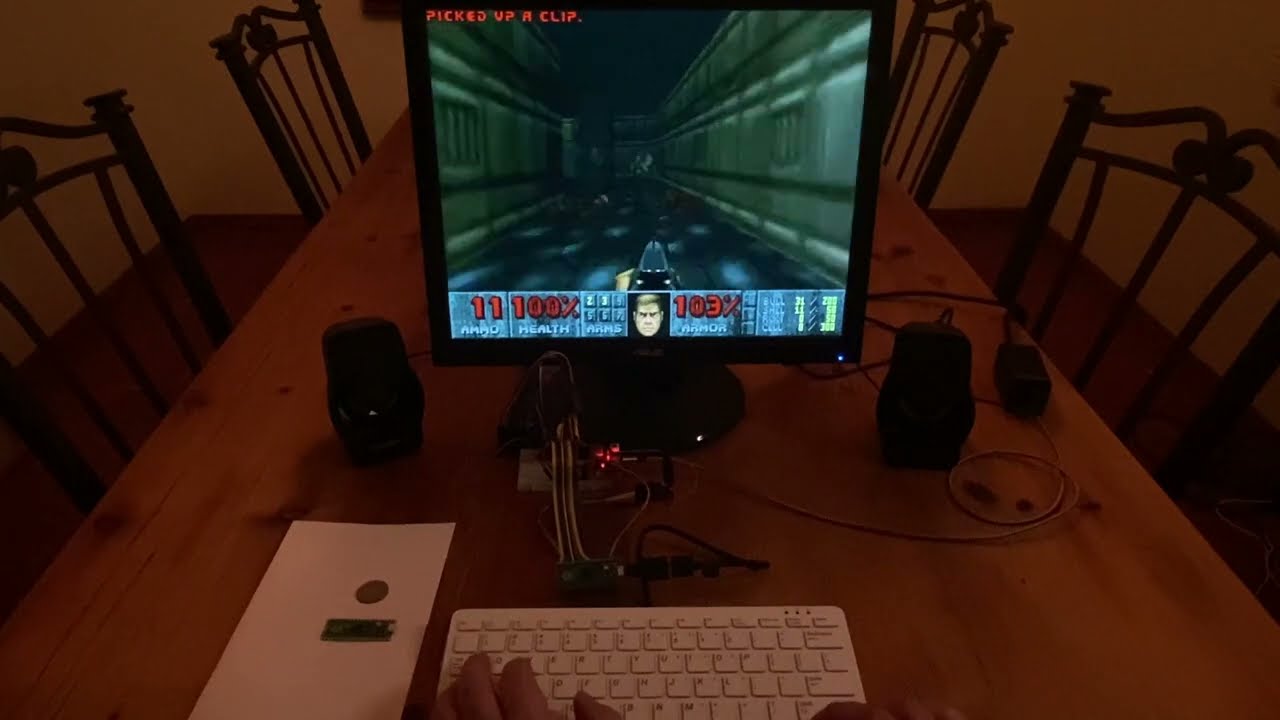 rp2040-doom screenshot 1
