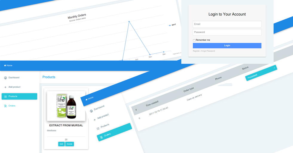 Ecommerce-CodeIgniter-Bootstrap screenshot 2
