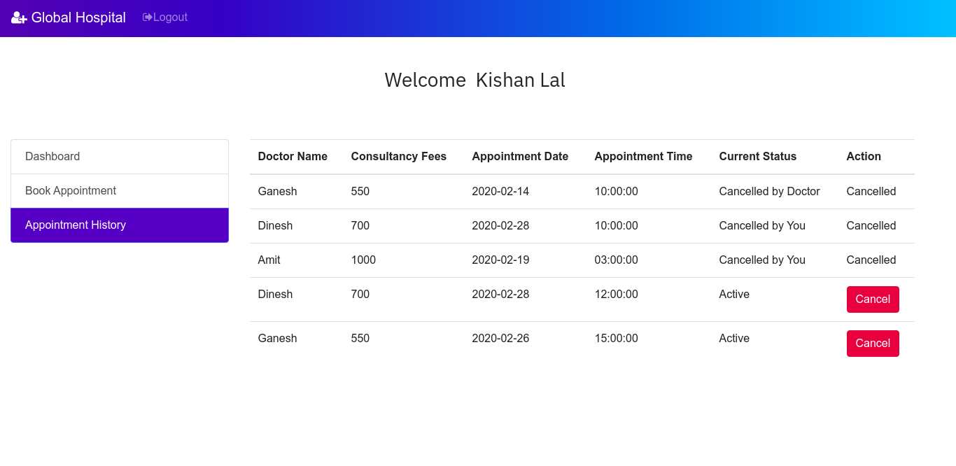 Hospital-Management-System screenshot 22