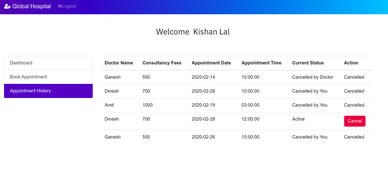 Hospital-Management-System screenshot 23