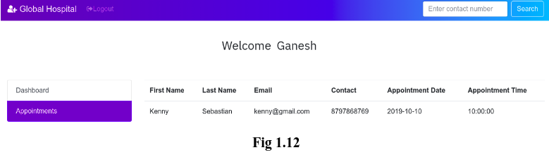 Hospital-Management-System screenshot 13