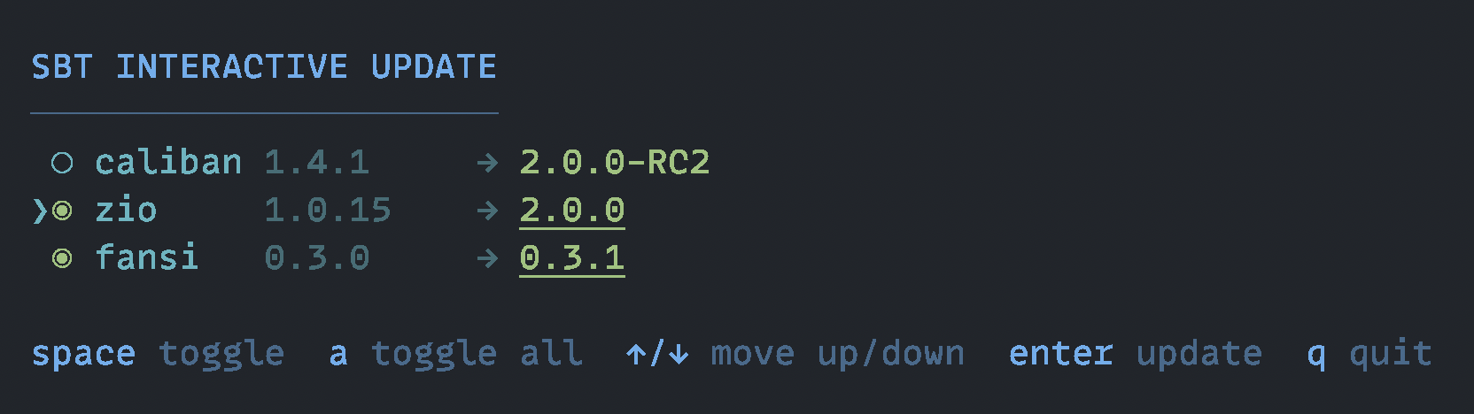 scala-update screenshot 1