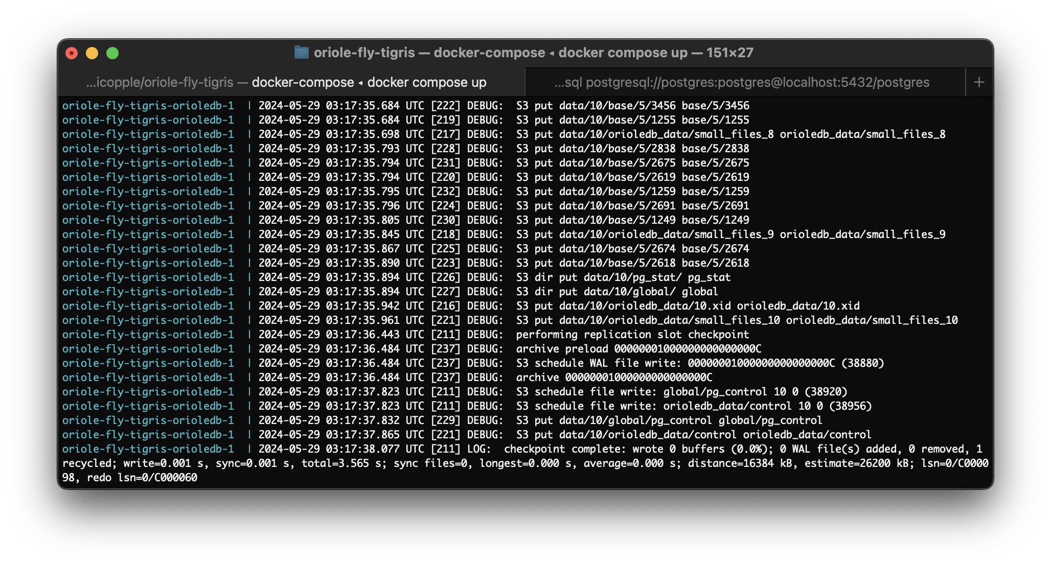 serverless-postgres screenshot 3