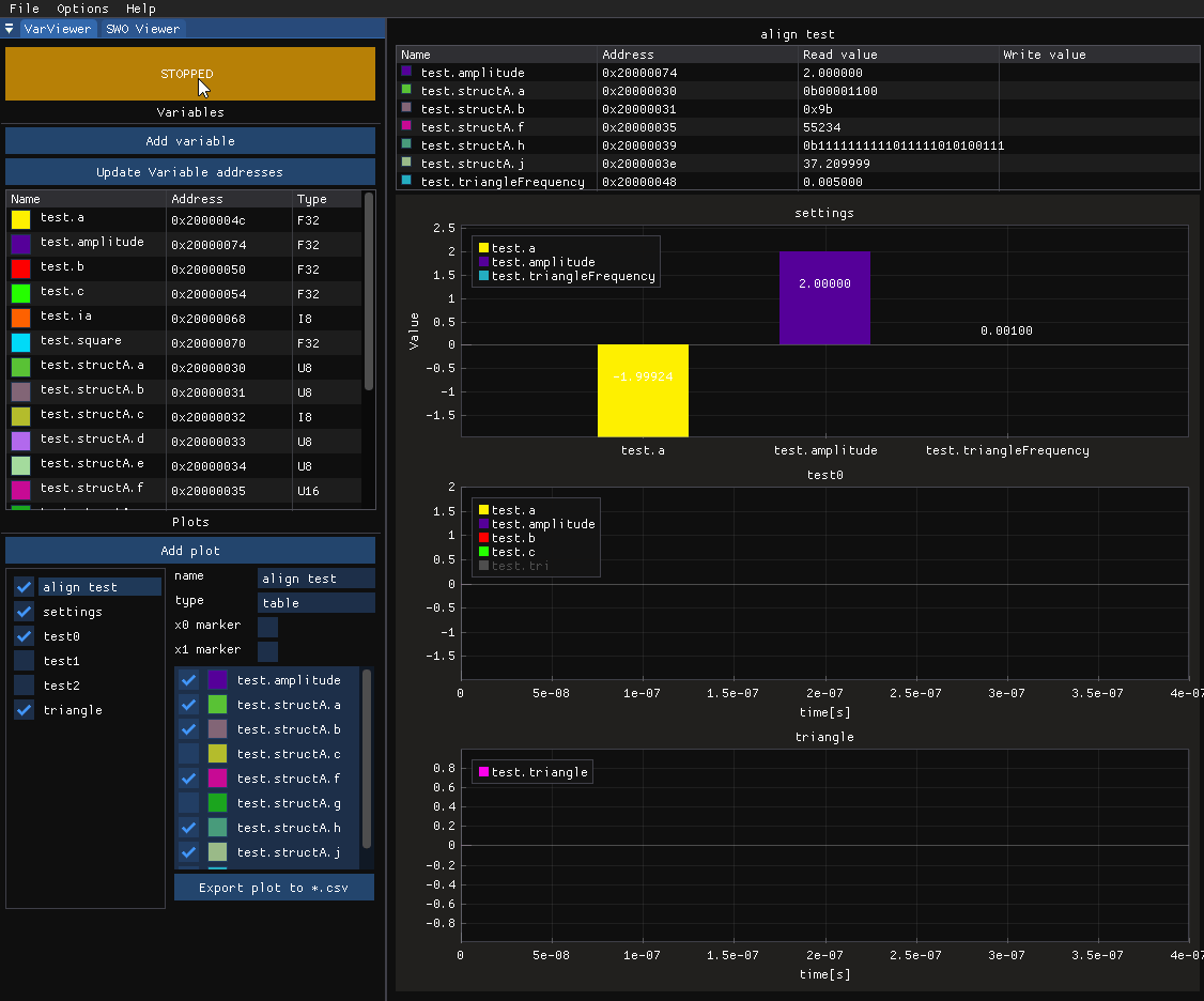 MCUViewer screenshot 1